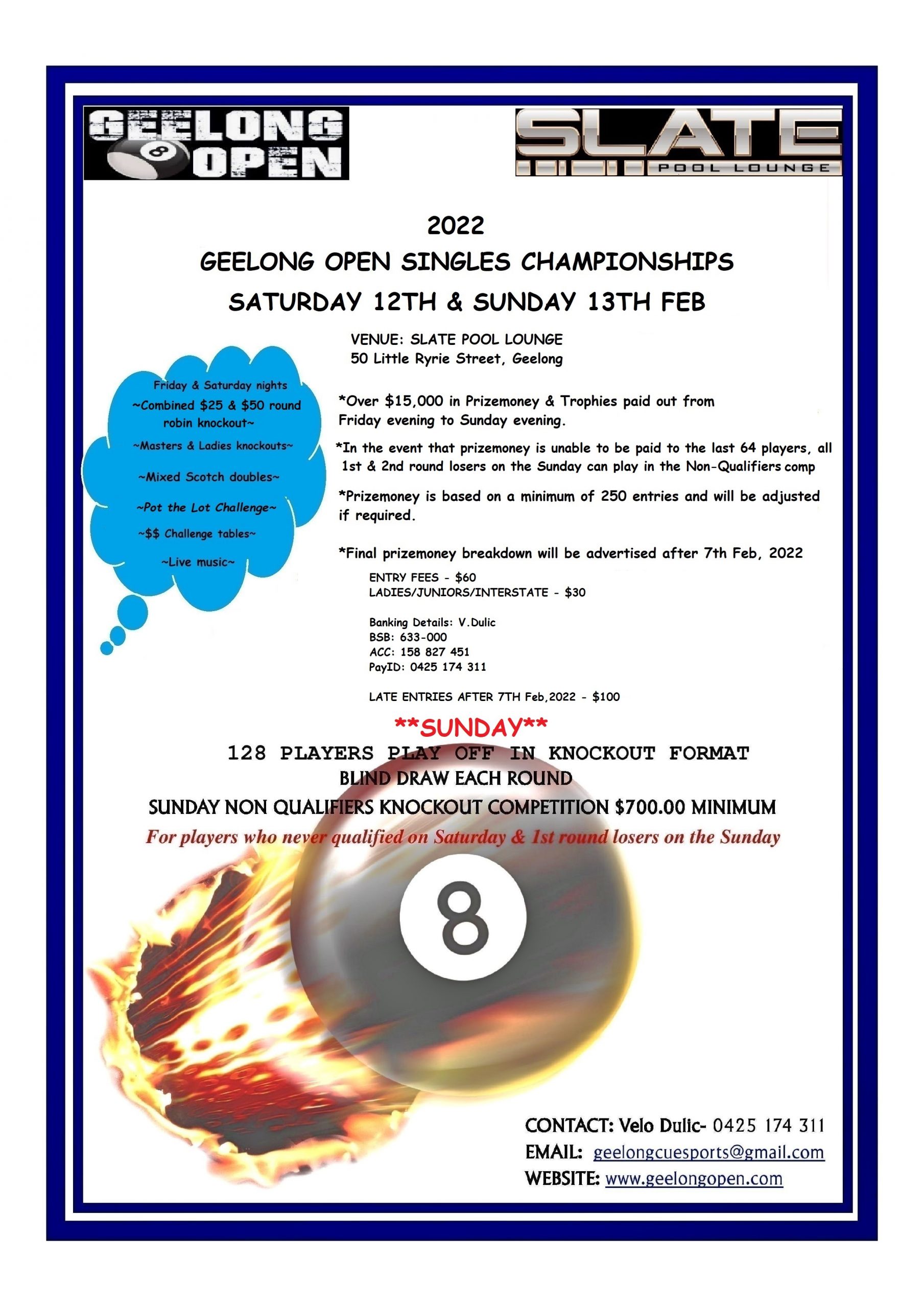2022 Geelong Open Front New Pic